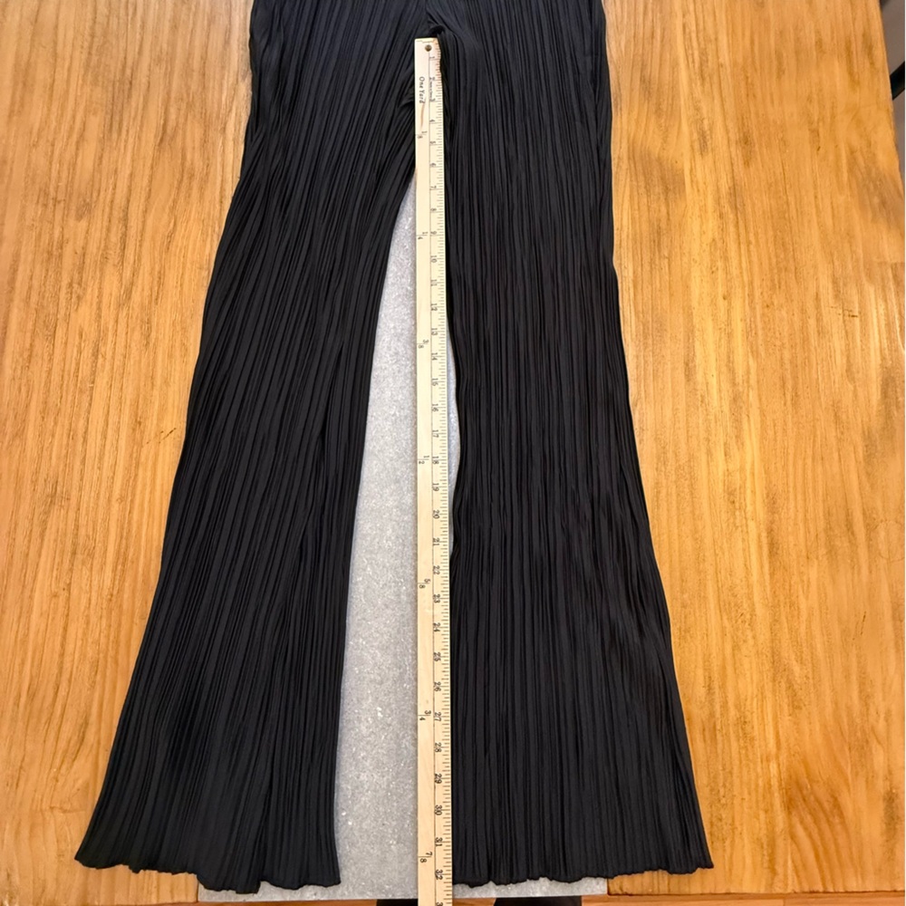 ANINE BING Black Billie Plissé Pleated Trousers Women’s Size Small NWT - Picture 14 of 14